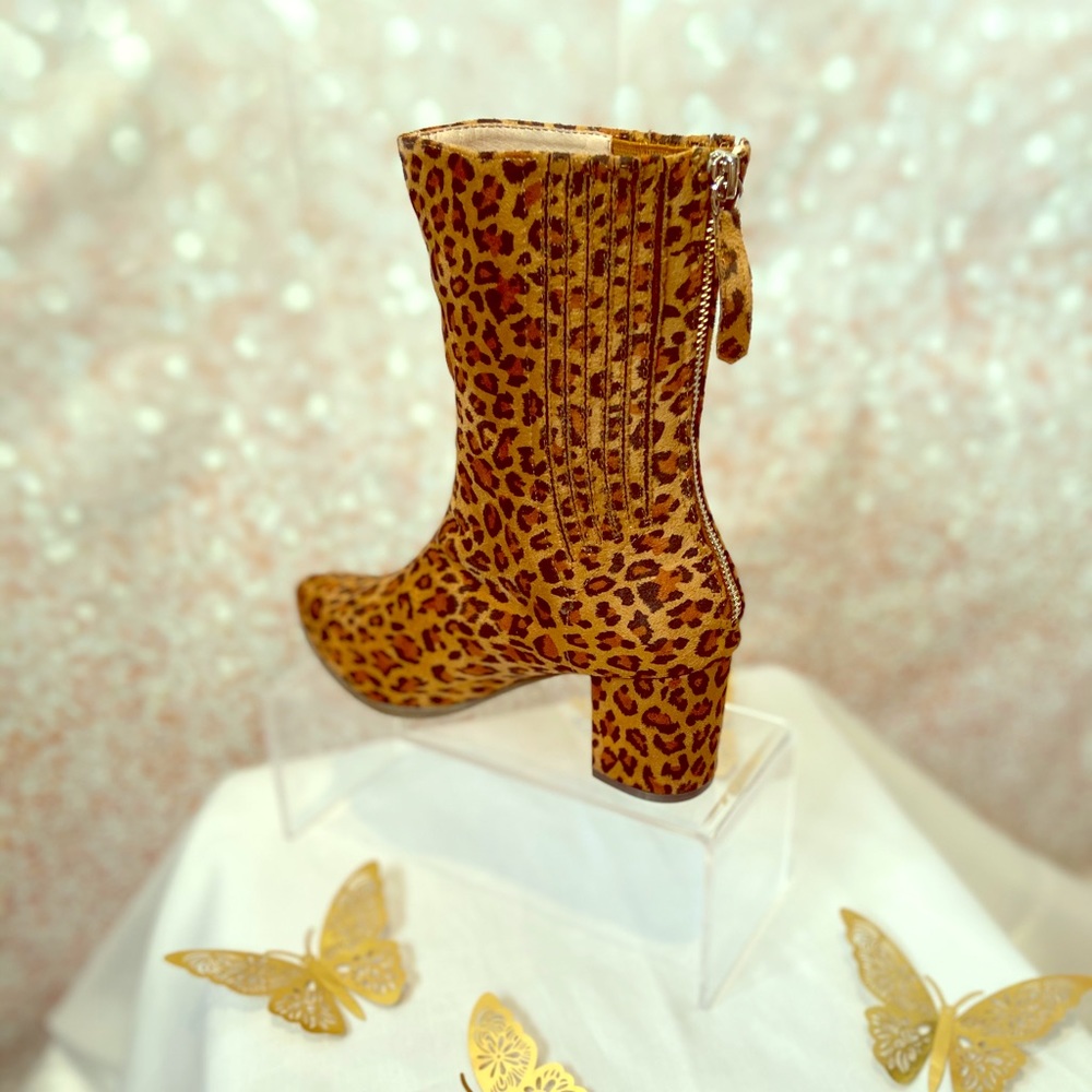 Brand New Leopard Print Boots